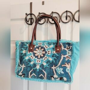 Myra Bag tote NWOT turqoise